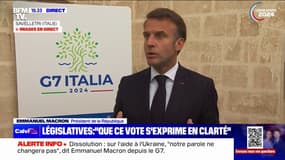 "Ça m'a touché": Emmanuel Macron déclare avoir "pris pour lui" le résultat des élections européennes