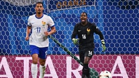 Mike Maignan donne de la voix contre les Pays-Bas le 21 juin 2024