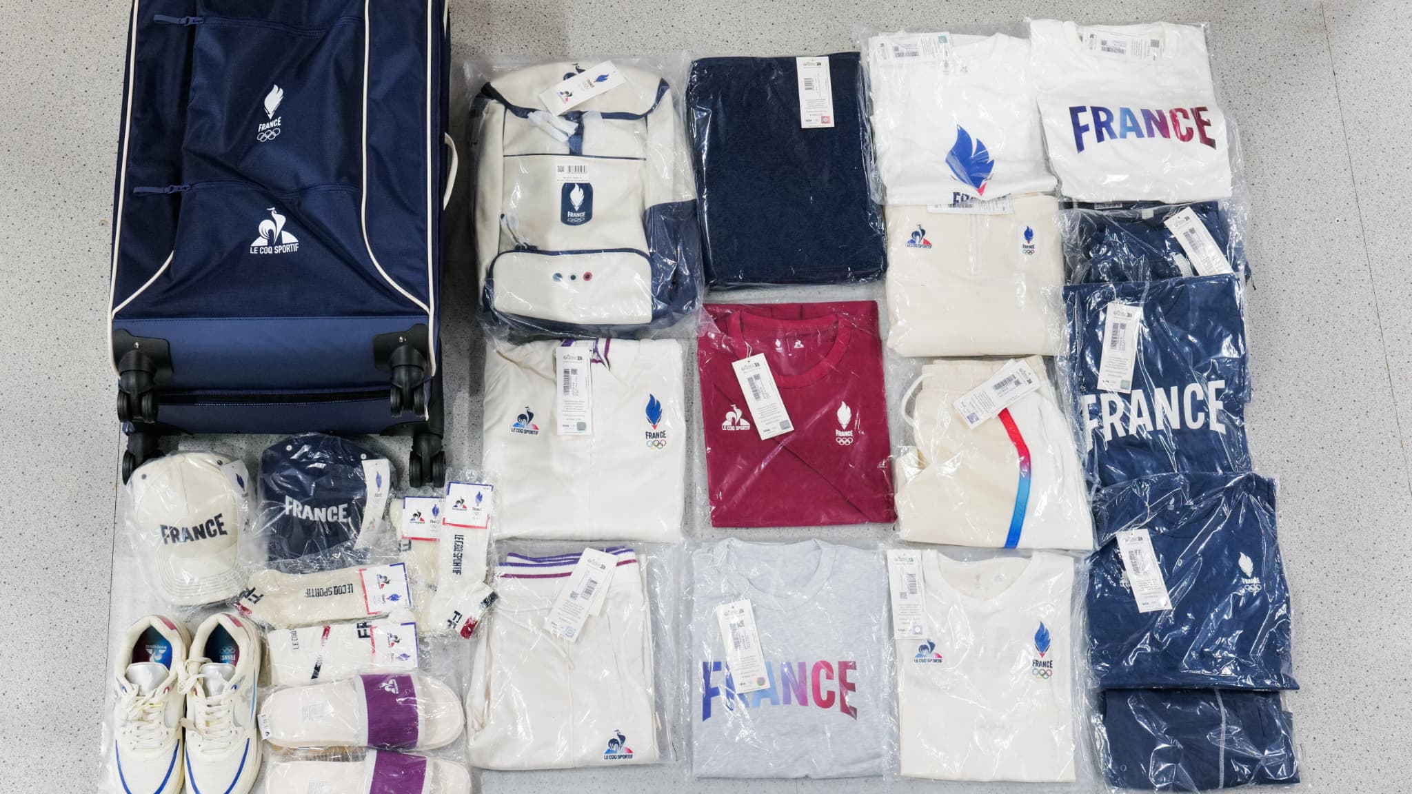 Des tenues Coq Sportif pour les athlètes français