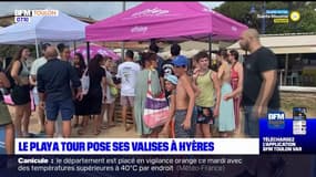 Le Playa tour a posé ses valises à Hyères avec une quarantaine d'activités