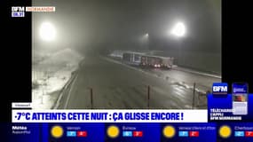 Normandie: jusqu'à -7°C atteints cette nuit, prudence sur les routes