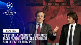 Platini critique le PSG et Mbappé : "C'est de la jalousie" tacle Leonardo