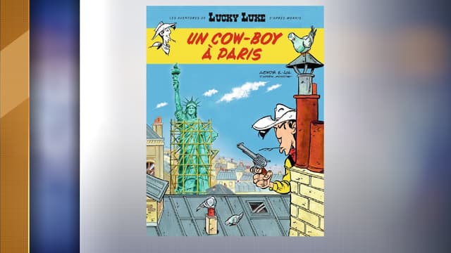 La couverture du prochain album de Lucky Luke révélée par "Le Parisien"