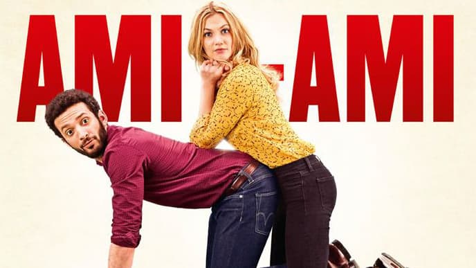William Lebghil et Margot Bancilhon dans la comédie "Ami-Ami", en salles le 17 janvier 2018.