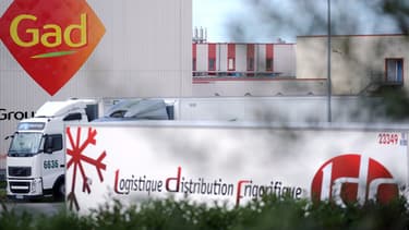 50 salariés de Gad de l'usine de lampaul bloquent celle de Josselin qui doit continuer à fonctionner.