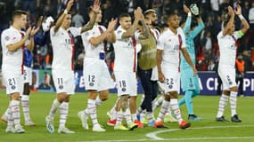 Les Parisiens remercient leurs supporters après PSG-Real 