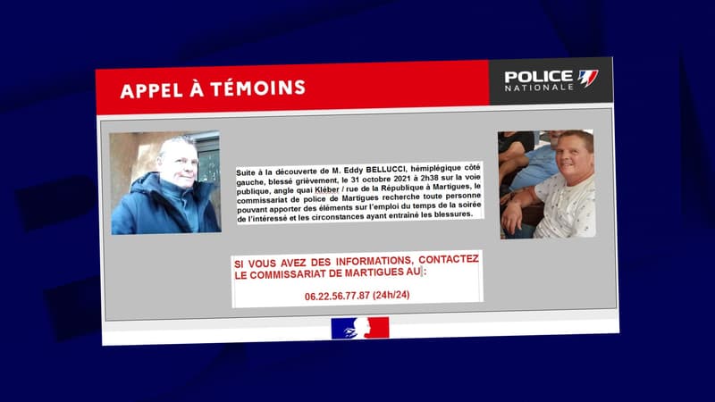 La police a lancé un appel à témoins à Martigues.