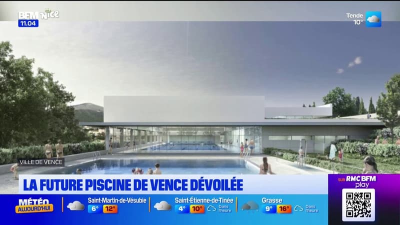 Vence: la future piscine aura son solarium