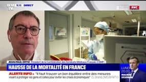 Mortalité du coronavirus: Jean-Paul Ortiz (CSMF) craint "des mauvaises surprises" lorsque les chiffres définitifs seront publiés