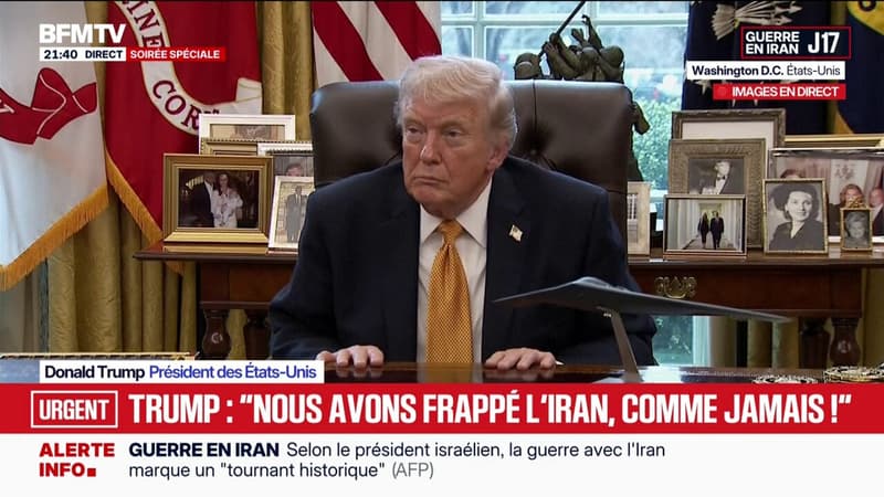 Guerre en Iran: "L'Otan devrait être là pour nous", déclare Donald Trump