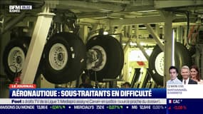 Aéronautique: les sous-traitants en difficulté