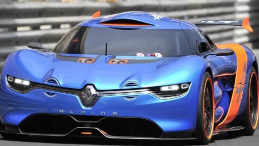 Lors du Grand Prix F1 de Monaco, Renault avait présenté ce concept-car, l'Alpine A110-50