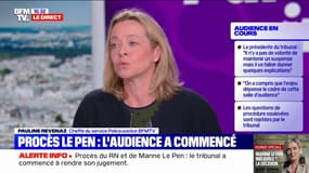 Procès du RN: la présidente du tribunal reconnaît que "l'enjeu dépasse le cadre de cette salle d'audience"