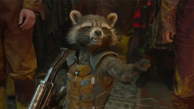Rocket Racoon, un des héros des gardiens de la galaxie