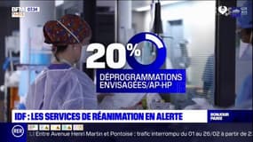 IDF: les services de réanimation en alerte