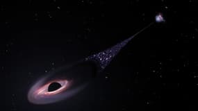 Un trou noir a été découvert par la Nasa le 7 avril 2023