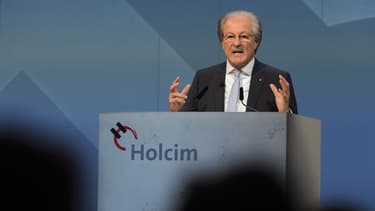 Wolfgang Reitzle, le président d'Holcim, s'est dit ému en annonçant le résultat des votes.