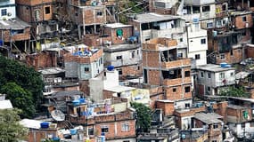 Une favela de Rio de Janeiro.