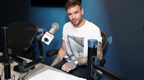 Le chanteur Liam Payne, ex-membre des One Direction, dans un studio radio à New York (États-Unis), le 17 septembre 2019.