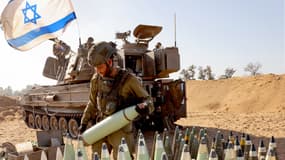 Un soldat israélien à proximité de la bande de Gaza, le 6 novembre 2023.