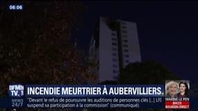 "Des grosses flammes sont sorties." Des habitants témoignent de l'incendie meurtrier à Aubervilliers