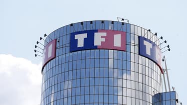 TF1 inaugure sa technologie de décrochage publicitaire entre l'antenne et l'internet, lors la finale de la Coupe du Monde de Rugby, le 31 octobre 2015.