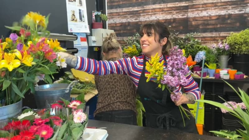 Je donne des conseils: Charlotte, fleuriste à Grézieu-la-Varenne, devenue une star de TikTok
