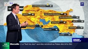 Météo Provence: un vendredi pluvieux, jusqu'à 18 °C l'après-midi