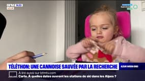 Cannes: le Téléthon sauve des vies, l'exemple de Carla, 2 ans