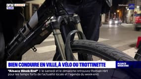 Strasbourg: une opération de police pour rappeler les règles du code la route