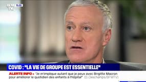 Didier Deschamps: "Il ne se passe pas un déjeuner sans qu'à la table du staff on ne parle du Covid, ça impacte énormément"