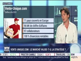 Sacha Vigna (Vente-Unique.com) : la marché valide-t-il la stratégie de Vente-Unique.com ? - 22/07