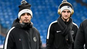Layvin Kurzawa et Adrien Rabiot
