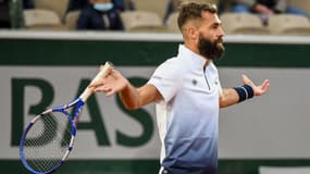 Benoît Paire à Roland-Garros, le 30 septembre 2020