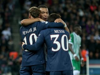 NEYMAR JR, Kylian MBAPPE, Lionel MESSI 