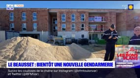 Var: le chantier de la nouvelle gendarmerie se poursuit au Beausset 