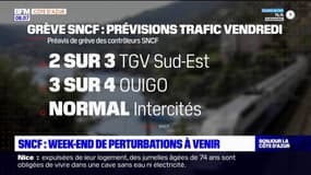 Grève SNCF: quelles perturbations sont à prévoir ce week-end ?