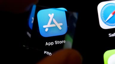 L'App Store sur un iPhone.