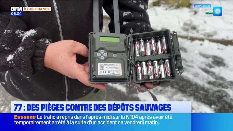 Seine-et-Marne: des pièges contre des dépôts sauvages