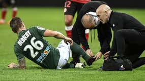 Saint-Etienne-Reims: Mathieu Debuchy a joué le pied entaillé 