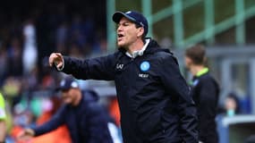 Rudi Garcia lors du match Naples-Empoli (0-1, Serie A), le 12 novembre 2023