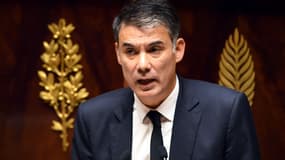 Olivier Faure le 24 octobre 2017 à l'Assemblée nationale
