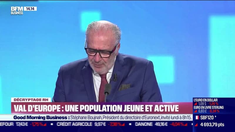 Decryptage RH: Val d'Europe, une population jeune et active - 05/03