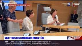 Législatives dans le Var: tous les candidats RN en tête au premier tour