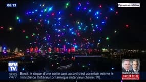 En Chine, ces 1000 drones illuminent le ciel et marquent la fin des célébrations du Nouvel an