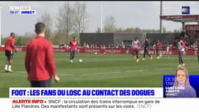 Losc: un entraînement ouvert au public, les fans ravis