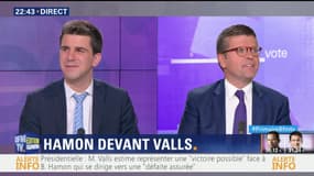 Premier tour de la primaire à gauche: Benoît Hamon devant Manuel Valls (2/2)