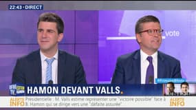 Premier tour de la primaire à gauche: Benoît Hamon devant Manuel Valls (2/2)