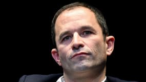 Benoît Hamon le 2 décembre 2017 au Mans pour la fondation de son mouvement. 