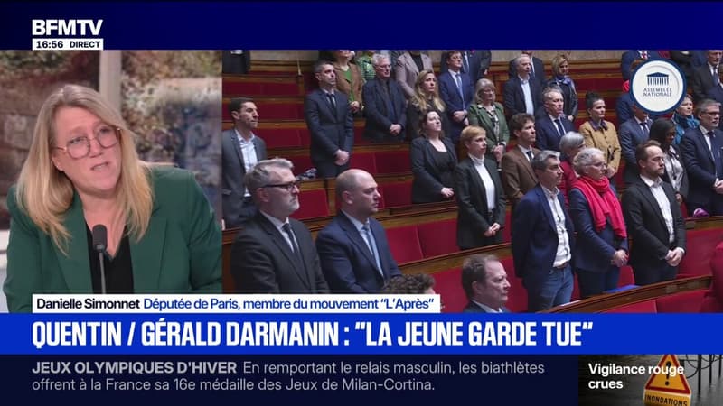 Mort de Quentin à Lyon: "En démocratie, on ne doit pas mourir pour ses idées", affirme Danielle Simonnet, députée de Paris, ex-LFI